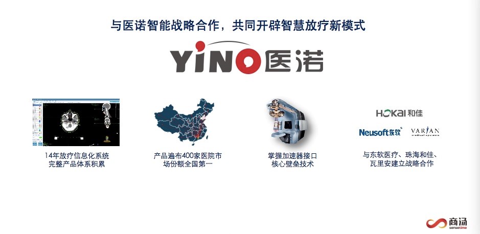 醫(yī)諾與商湯科技戰(zhàn)略合作，攜手推進(jìn)智慧化遠(yuǎn)程放療生態(tài)建設(shè)